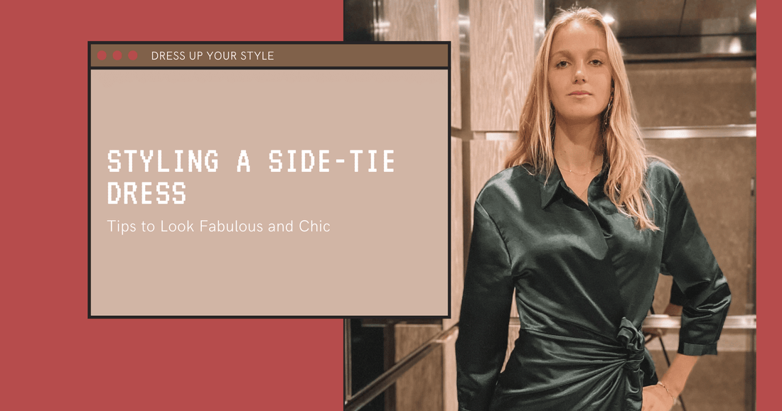 How to Style a Side-Tie Dress?