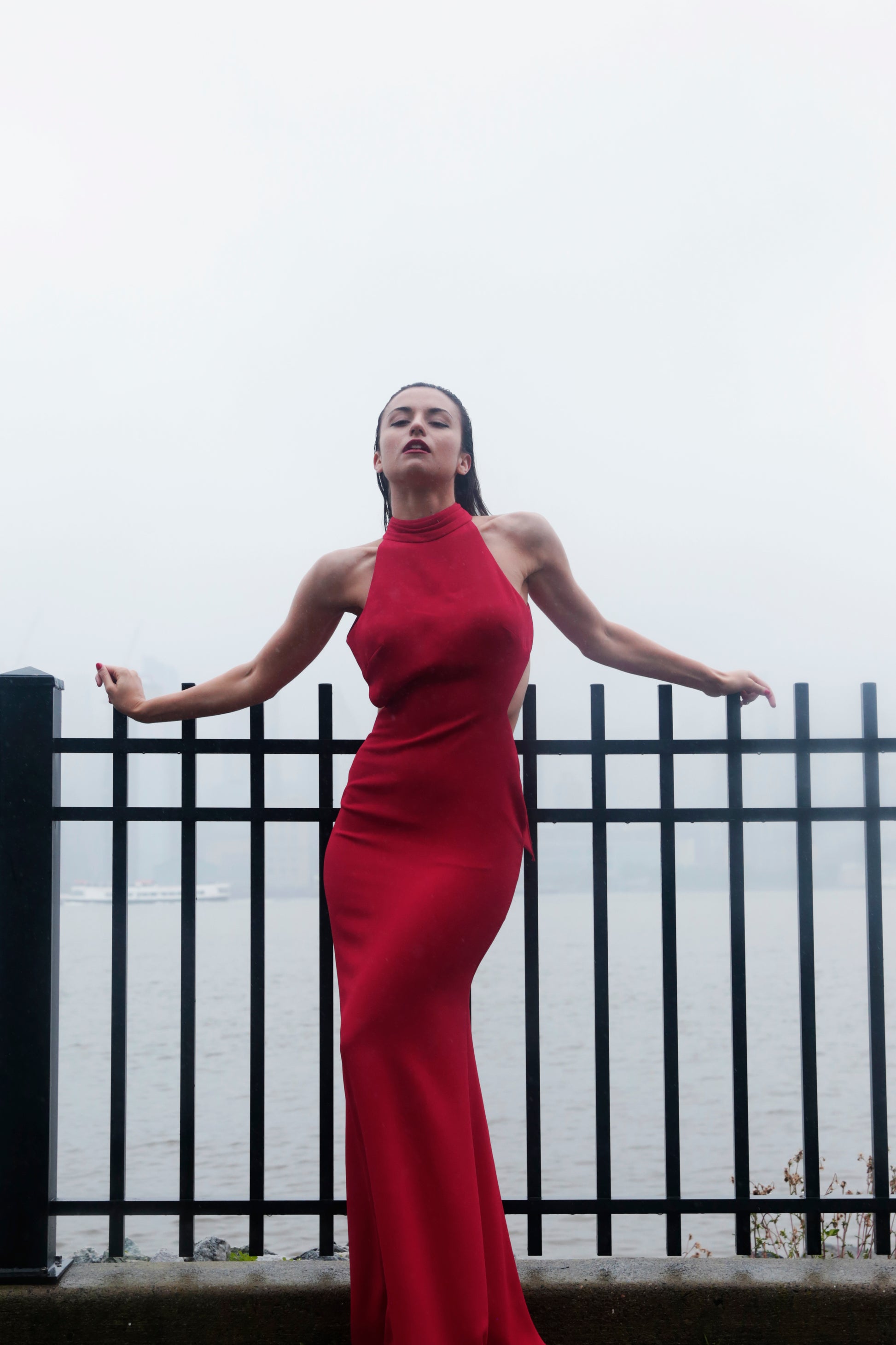 Open back Evening Dress - Sartorium Lux