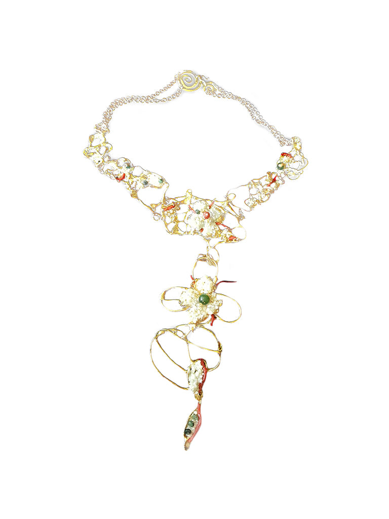Jade Coral Necklace