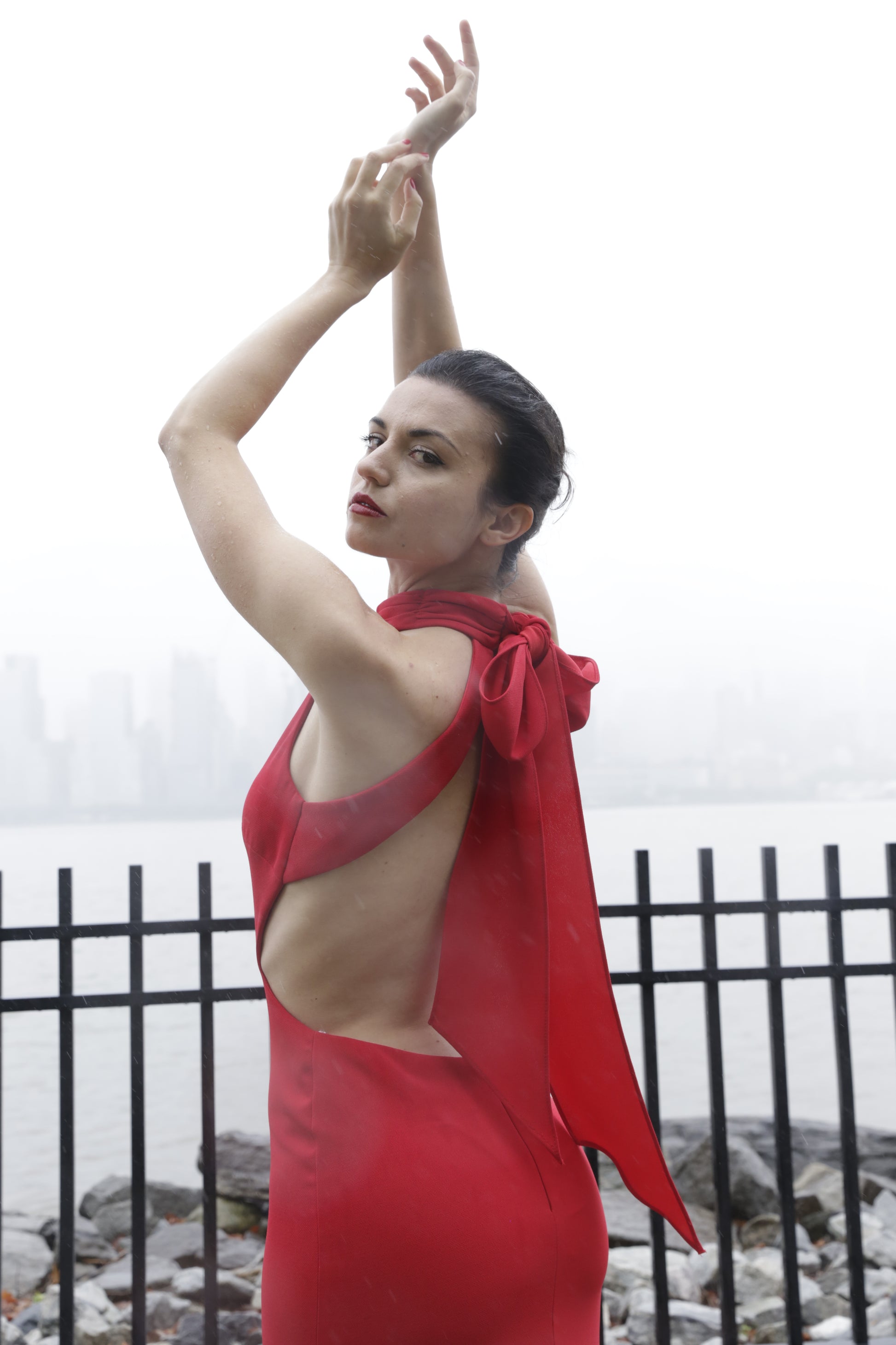 Open back Evening Dress - Sartorium Lux