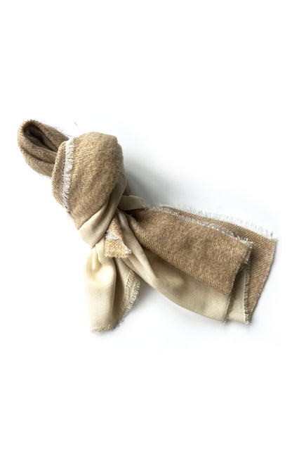 Beige Boucledge Scarf