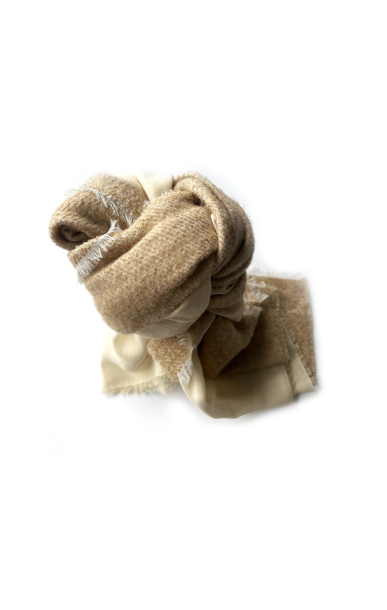 Beige Boucledge Scarf